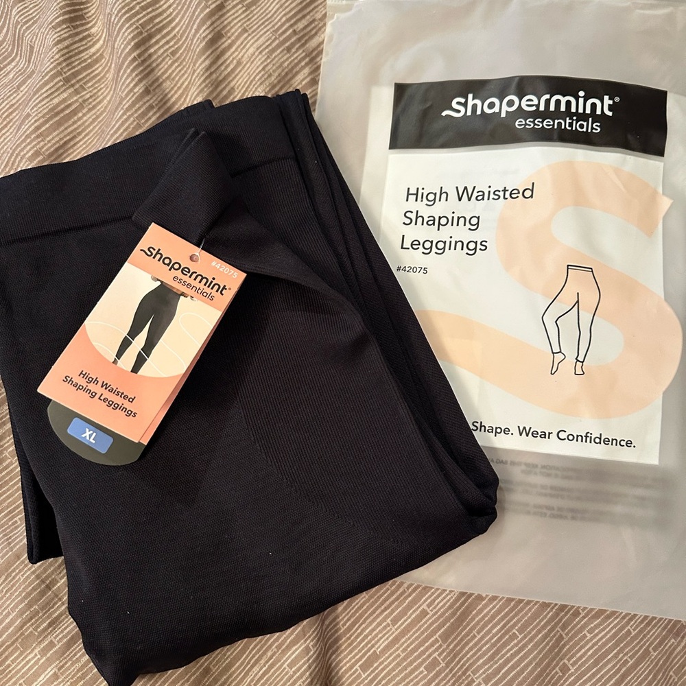 Shapermint Essentials High Waisted Shaping Leggings.  Size XL